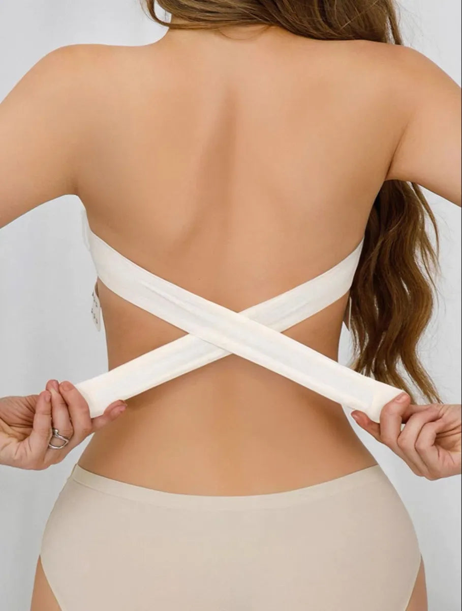 Sujetador sin Tirantes Push Up beige XL/XXL - additional image 3