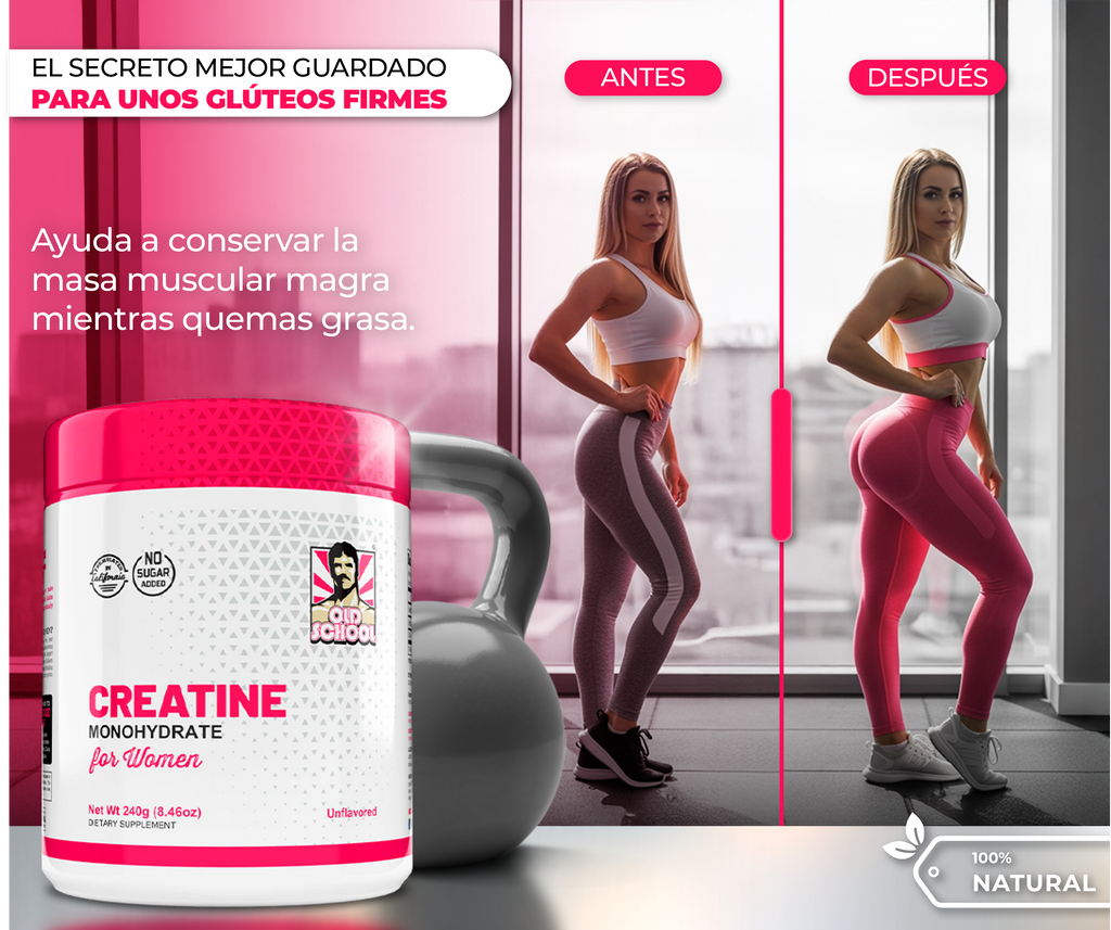 Suplemento de creatina para mujer - para crecimiento muscular magro, recuperación - additional image 5
