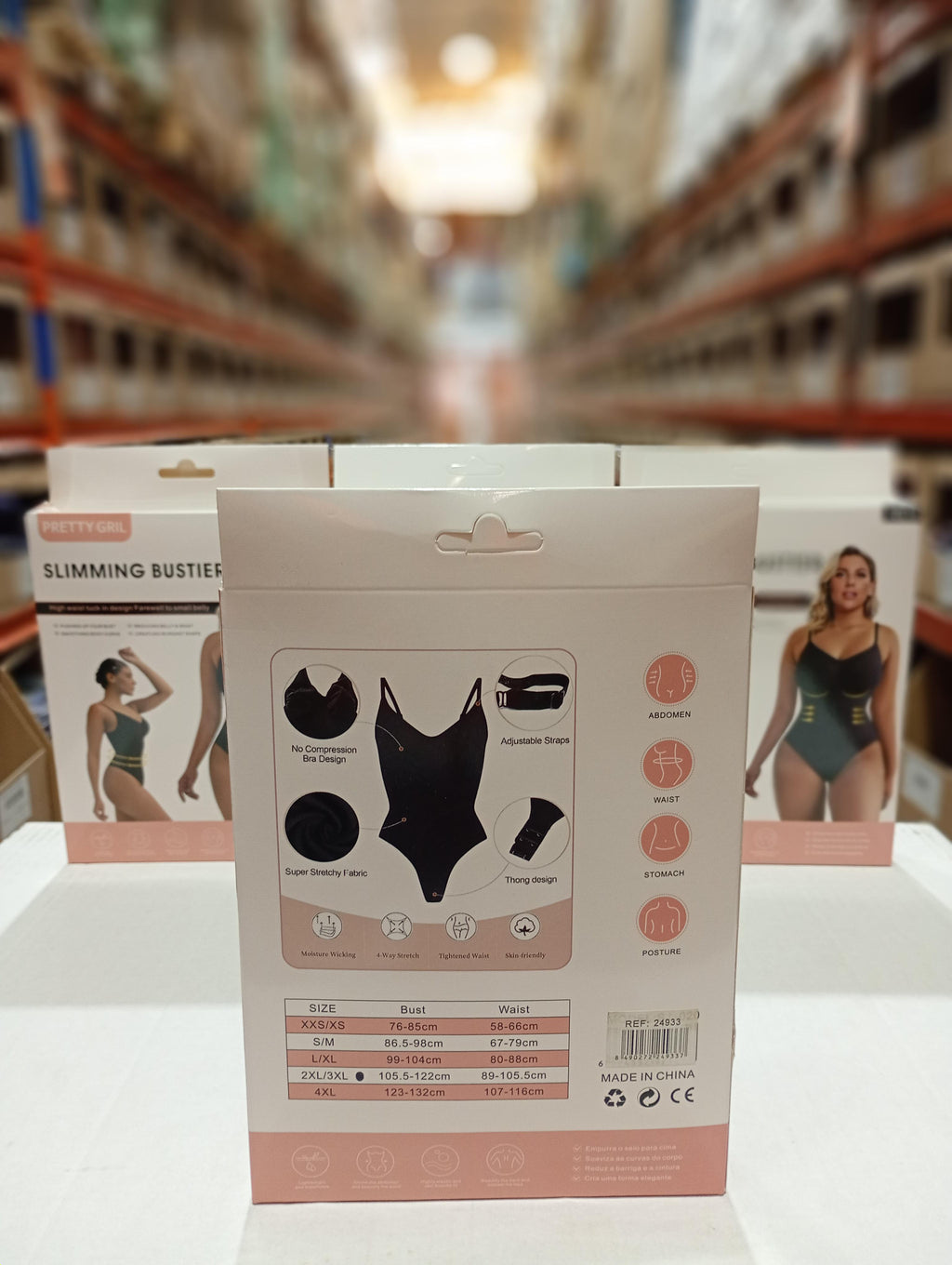 Body reductor de cintura negro XL/XXL - additional image 5